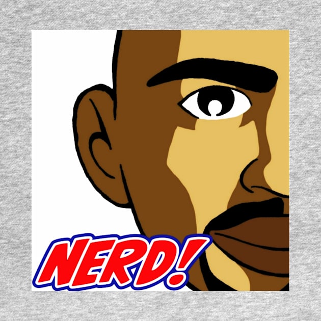 nerd face logo 2 by Ed Johnson Presents NERD! Merch